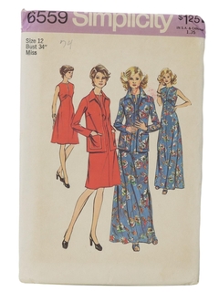 1970's Womens Pattern