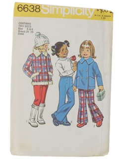 1970's Womens/Childs Pattern