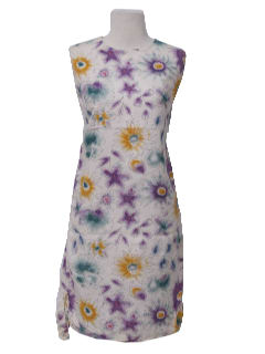 1960's Womens Mod Tank Dress