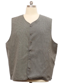 1990's Mens Wicked 90s Suit Vest