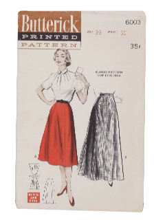 1950's Womens Pattern