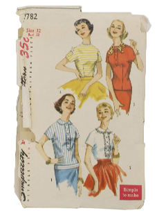 1950's Womens Pattern