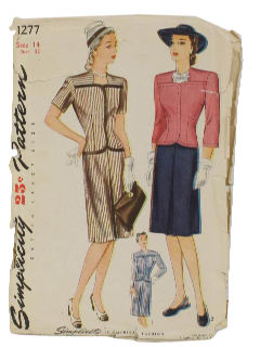 1940's Womens Pattern