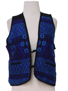 1990's Womens Hippie Vest