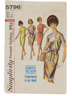 1960's Womens Pattern