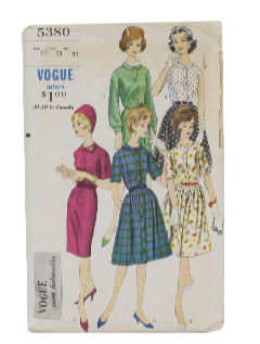 1960's Womens Pattern 