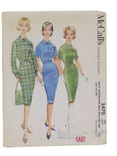 1960's Womens Pattern 