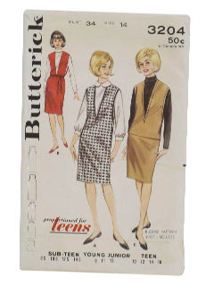 1960's Womens Pattern