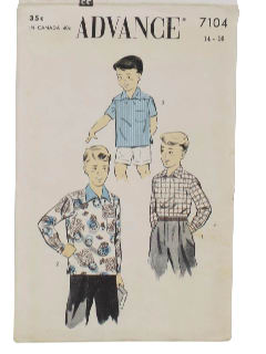 1950's Mens/Childs Pattern