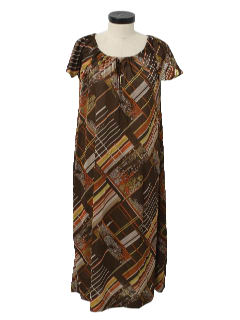 1970's Womens Maxi Dress