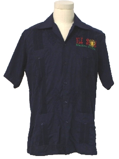 Mens Vintage Guayabera Shirts at RustyZipper.Com Vintage Clothing