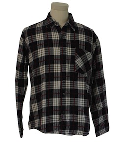 1990's Mens Grunge Flannel Shirt