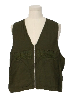 1960's Mens Hunting Vest