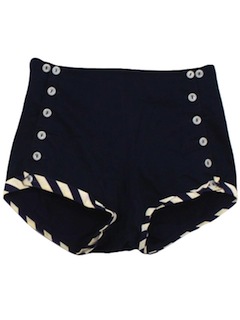 1950's Womens Fab Fifties Pinup Shorts