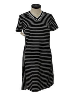 1970's Womens A-Line Knit Dress