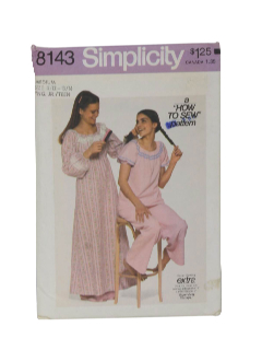 1970's Womens/Girls Pattern 