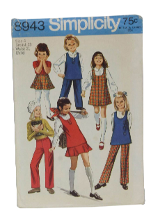 1970's Womens/Childs Pattern