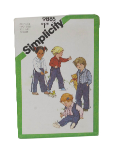 1980's Unisex/Childs Pattern