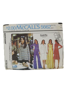 1970's Womens Pattern