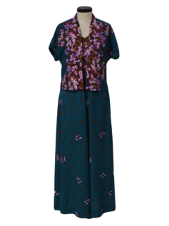 1970's Womens Maxi Dress