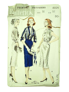 1950's Womens Pattern