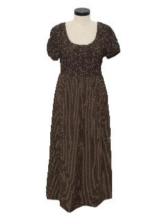 1970's Womens Maxi Dress