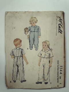 1940's Unisex/Childs Pattern