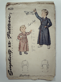 1940's Unisex/Childs Pattern