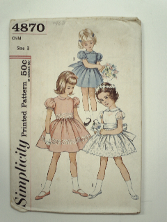 1960's Womens/Childs Pattern