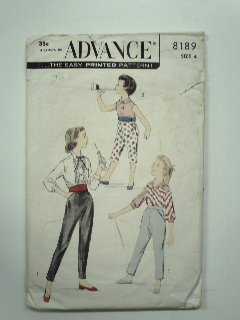 1950's Womens/Childs Pattern