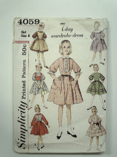 1960's Womens/Childs Pattern