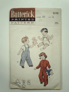 1950's Unisex/Childs Pattern