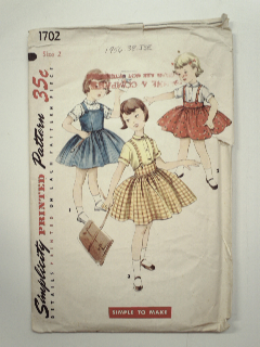 1950's Womens/Childs Pattern