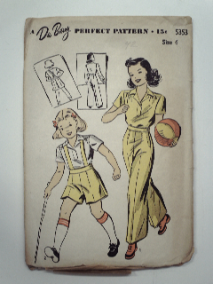 1940's Womens/Childs Pattern