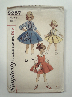 1950's Womens/Childs Pattern