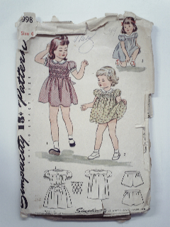 1940's Womens/Childs Pattern