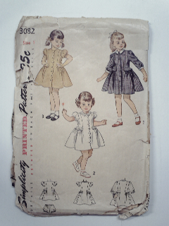 1950's Womens/Childs Pattern