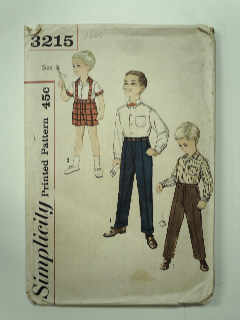 1950's Mens/Childs Pattern