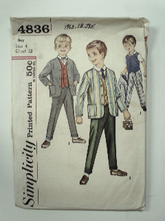 1960's Mens/Childs Pattern