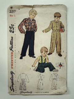 1940's Mens/Childs Pattern