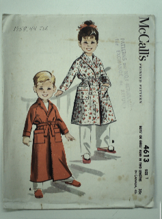 1950's Unisex Childs Pattern