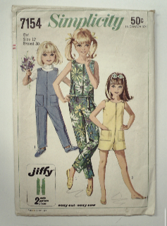 1960's Womens/Girls Pattern