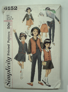 1960's Womens/Girls Pattern