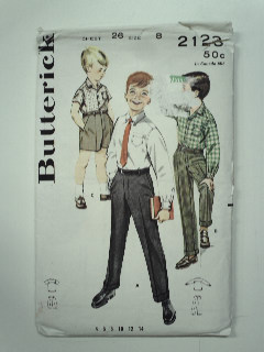 1950's Mens Childs Pattern