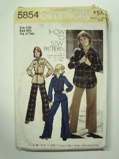 1970's Womens/Girls Pattern