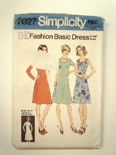 1970's Womens Pattern