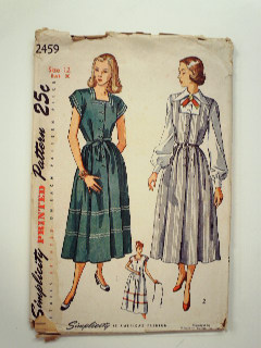 1940's Womens Maternity Pattern