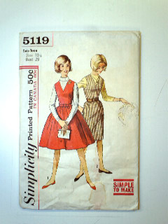 1950's Womens or Girls Pattern