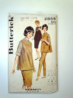 1960's Womens Maternity Pattern 