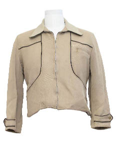 1940's Mens Western Zip Jacket